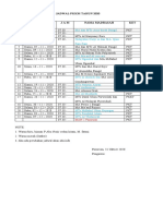 Jadwal PKKM Tahun 2020