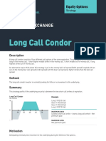 Long Call Condor: Montréal Exchange