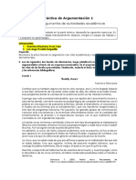 Práctica de Argumentación II PDF