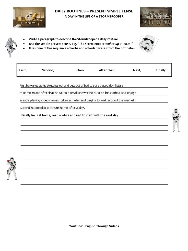 Stormtrooper Daily Routine Guide | PDF