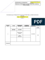 Procedimiento para El Mantenimiento Correctivo de Radio Enlace en Mástil Con Escalera Extensible