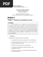 Module 4 - Statement of Comprehensive Income PDF