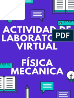 Actividad de Laboratorio Virtual Física Mecánica PDF