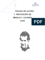 Protocolo de Prevencin de Drogas y Alcohol 2018 PDF