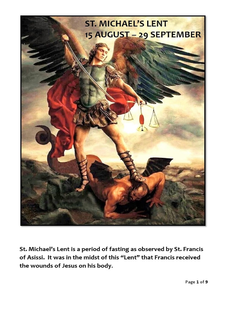 St. Michael's Lent Download Free PDF Michael (Archangel) Lent