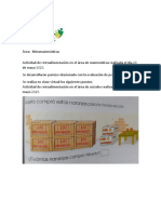 Act de Retroalimentación Matemáticas