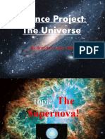 Science Project: The Universe: by Brandon Large 10M