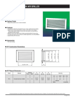 Return Air Grilles: RY Transfer Grille