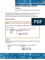 Guía de Contenidos Razones y Proporciones