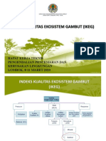 Indeks Kualitas Ekosistem Gambut - IKEG