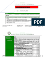 Income Taxation - 2020 - 2021