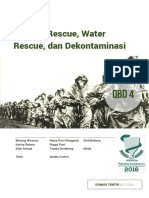 (2016) QBD 4 - Vertical Rescue, Water Rescue, Dan Prinsip Dekontaminasi PDF
