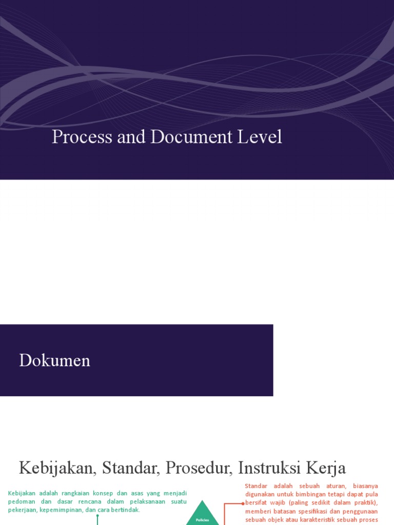 Tingkatan dan Pengendalian Dokumen | PDF