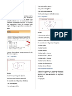 Interpretación de diagramas de conjuntos con 2 y 3 conjuntos