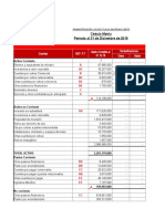 Administradora Jockey Plaza Shopping Center S.A. Cédula Matriz Período al 31 de Diciembre de 2019