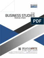 Business Studies O Level Revision Notes PDF