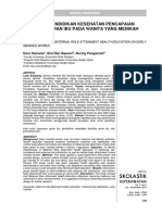 Pengaruh Pendidikan Kesehatan Pencapaian Identitas Peran Ibu Pada Wanita Yang Menikah Dini