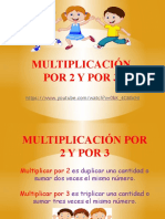 Diapositivas de Multiplicación Por 2 y 3