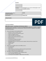 Assessment 1 - Theory Test Upload SITHIND002