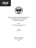 Download Kesesuaian Lokasi Industri Besar dengan Pengembangan Wilayah Kota di Kabupaten Kudus by adee13 SN48296727 doc pdf