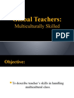 Global Teachers:: Multiculturally Skilled