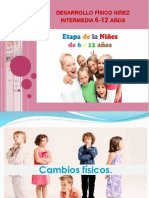 Presentación Desarrollo Físico Niños y Niñas 6 A 12 Años