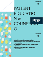 Slide 9 Patient Counseling and Other Special Considerations in Counseling