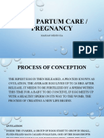 Ante Partum Care / Pregnancy: Marian Mendoza