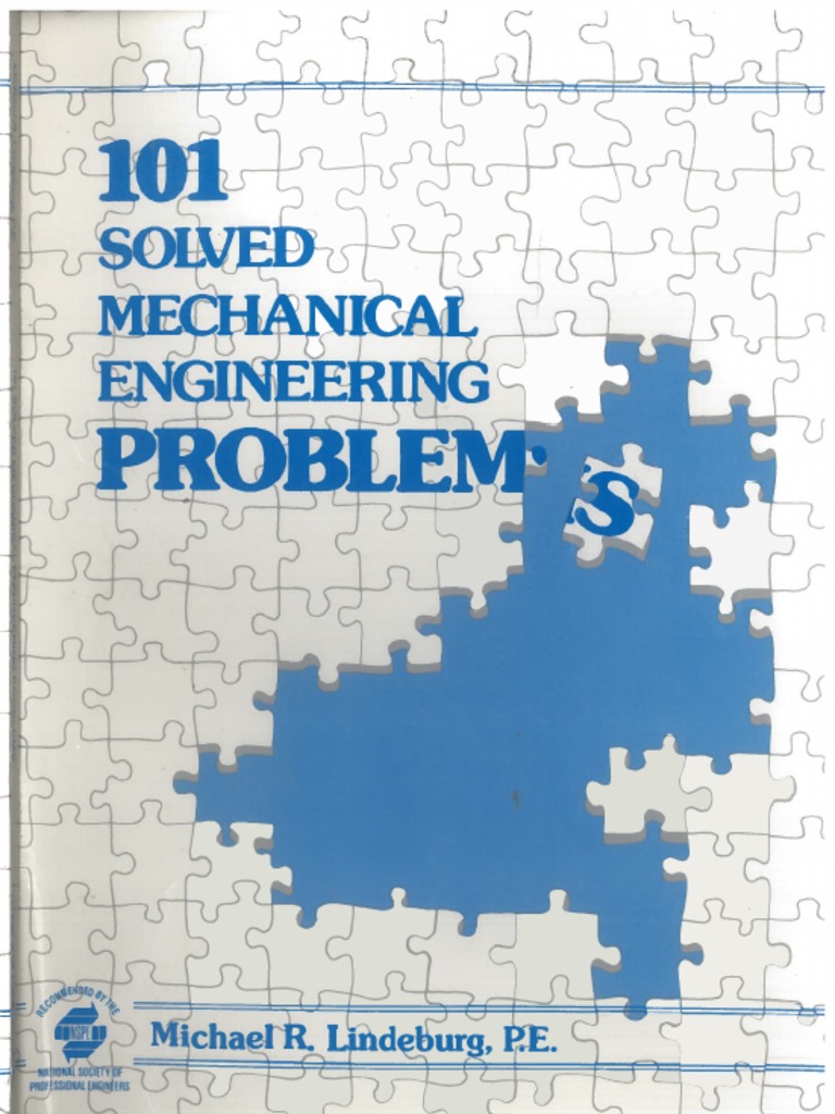 101 SOLVED MECHANICAL ENGINEERING PROBLEMS PDF intelligence overview