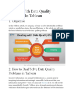 Dealing With Data Quality Problems in Tableau 76