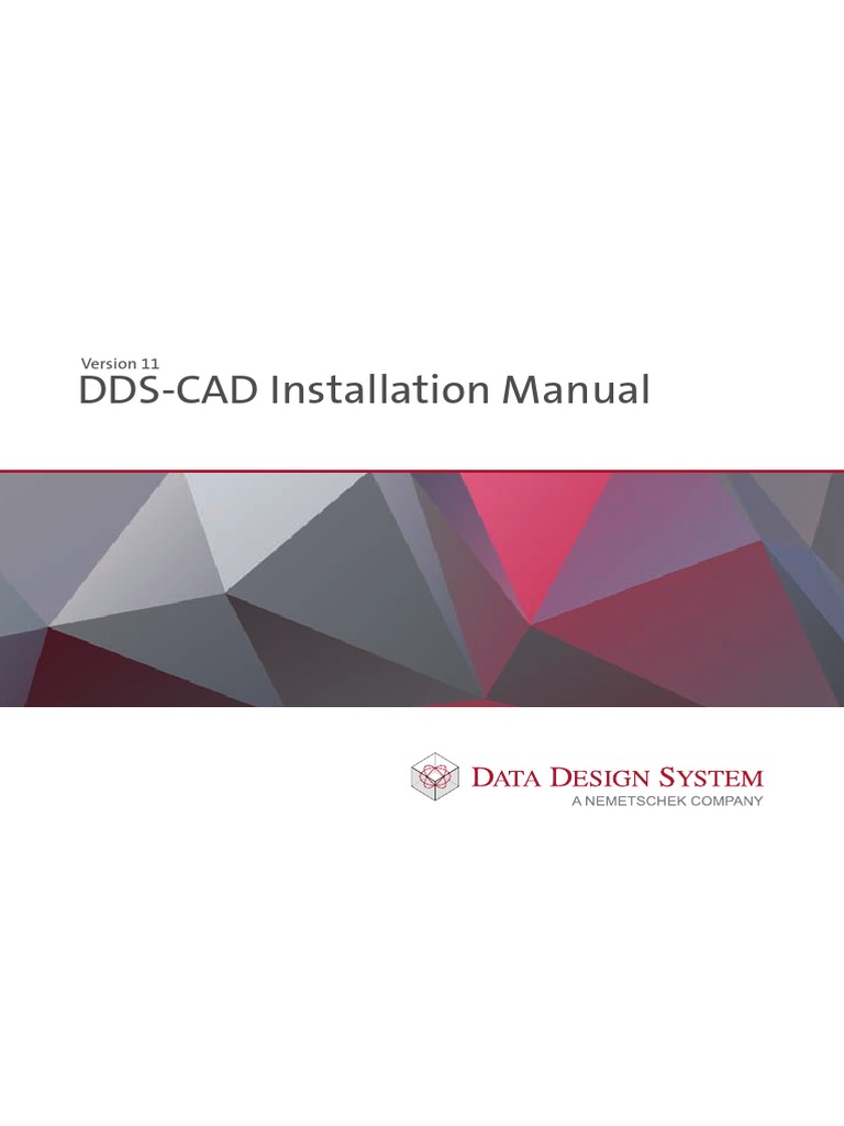 Dds Cad Installation Manual Pdf Microsoft Windows Graphics