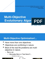 Multi-Objective Evolutionary Algorithms: DR Sujit Das