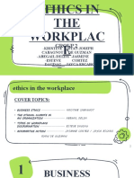Ethics in The Workplace Report