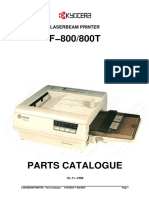 Kyocera F 800 Parts Manual