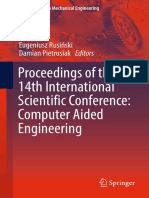 Proceedings of The 14th International Scientific Conference: Computer Aided Engineering