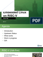 Embedded Linux On RISC-V: Khem Raj