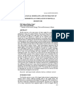 Hydrological Modelling and Estimation of the Sediments Accumulation in Bovilla Reservoir