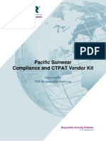 Pacific Sunwear Compliance and CTPAT Vendor Kit: STR Responsible Sourcing