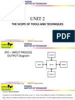 Unit 2: The Scope of Tools and Techniques