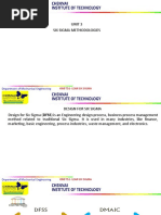 Unit 3 Six Sigma Methodologies