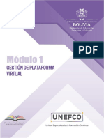 Gestion de Plataforma Virtual MOODLE PDF