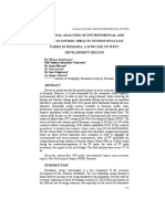 Regional Analyisis of Environmental and Socioeconomic Impacts