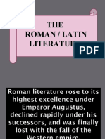 ROMAN LITERATURE Powerpoint 2