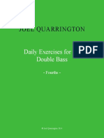 Joel Quarrington: Daily Exercises For The Double Bass