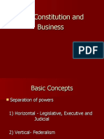 Constitution and Business