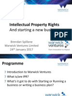 Intellectual Property Rights: and Starting A New Business