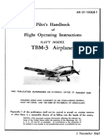 AN 01-190EB-1 Pilot's handbook of flight operating instructions - Navy model TBM-3 Avenger