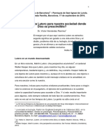 Que Significa Lutero para Nuestra Socie PDF