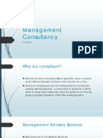 Management Consultancy