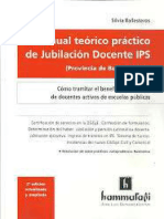 Manual Teorico Practico de Jubilacion Docente IPS. Ballesteros
